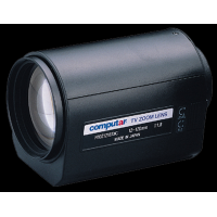 1/2" 12-120mm F1.8 10X Motorized Zoom, DC Auto Iris W/ 4-pin Mini Connector (C Mount)